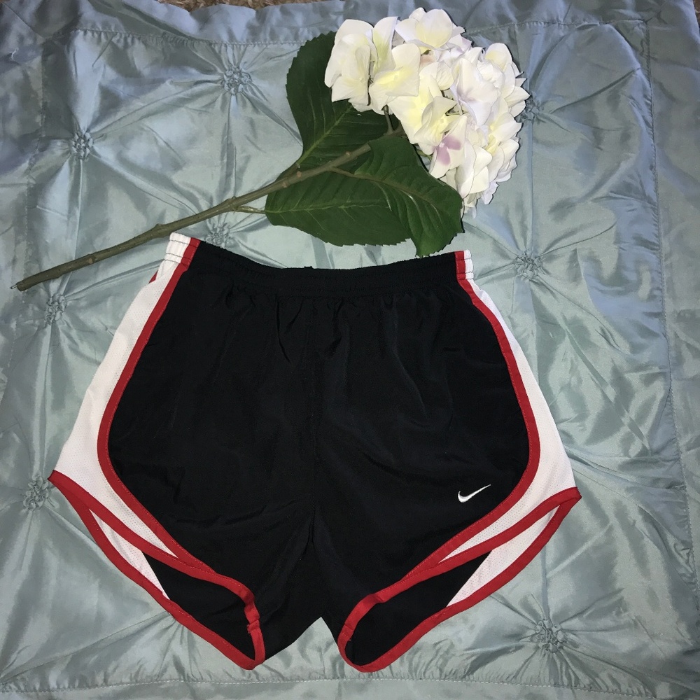 Black and Red Nike Shorts